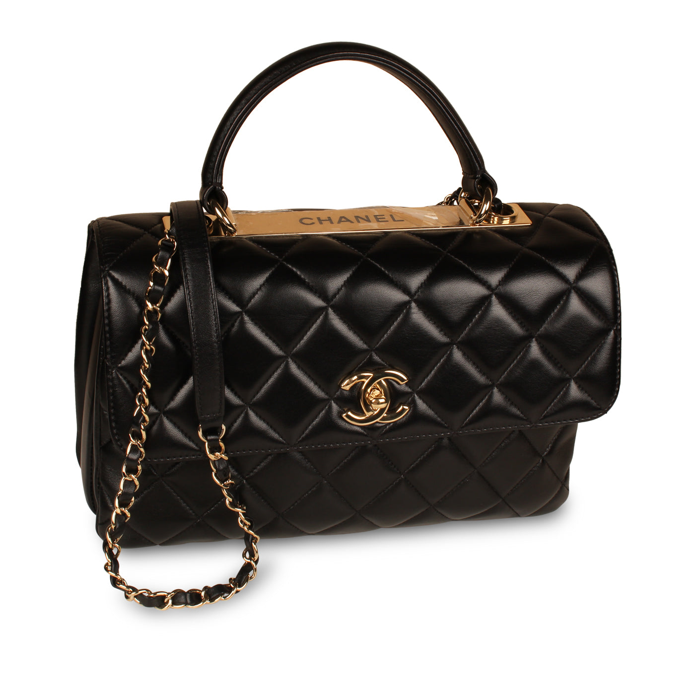 Chanel Trendy CC Flap Bag - Medium Black