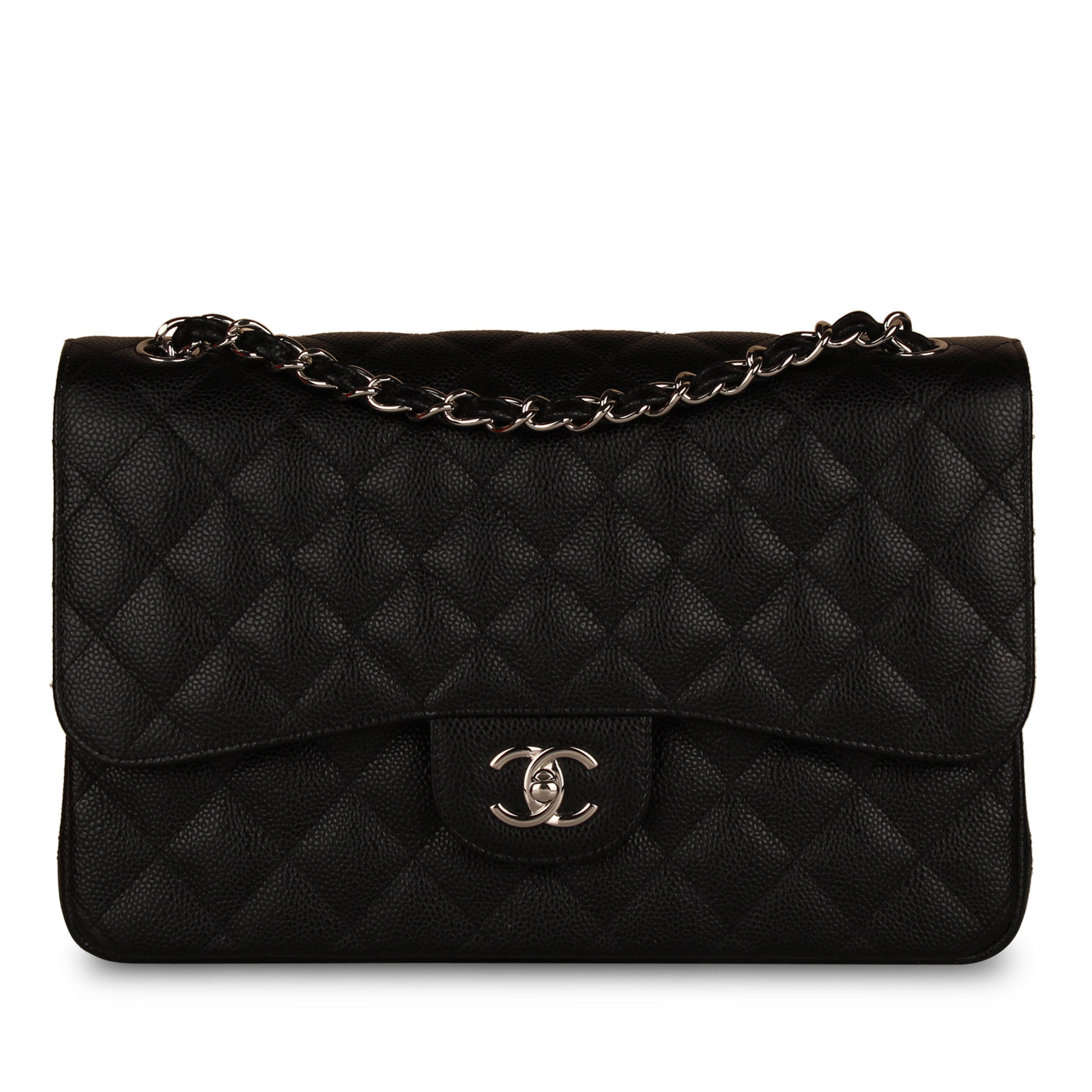 Chanel Classic Flap Bag - Jumbo - Caviar