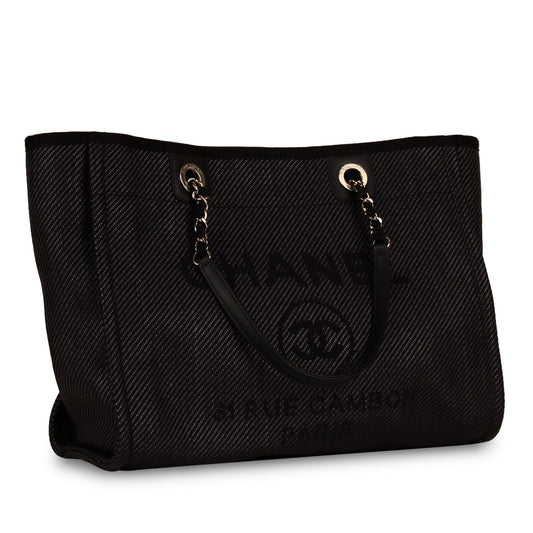 Chanel Denim Deauville Tote - Small