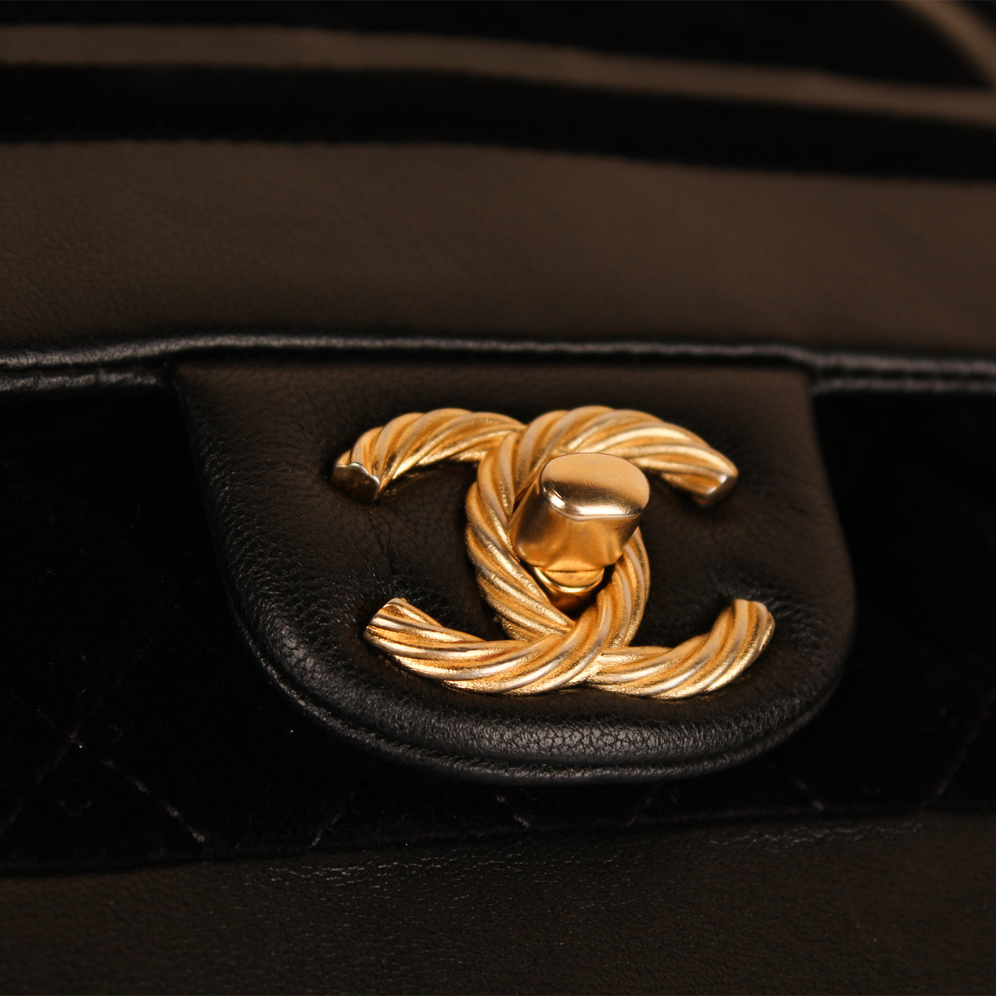 Chanel Velvet/Lambskin Flap Bag