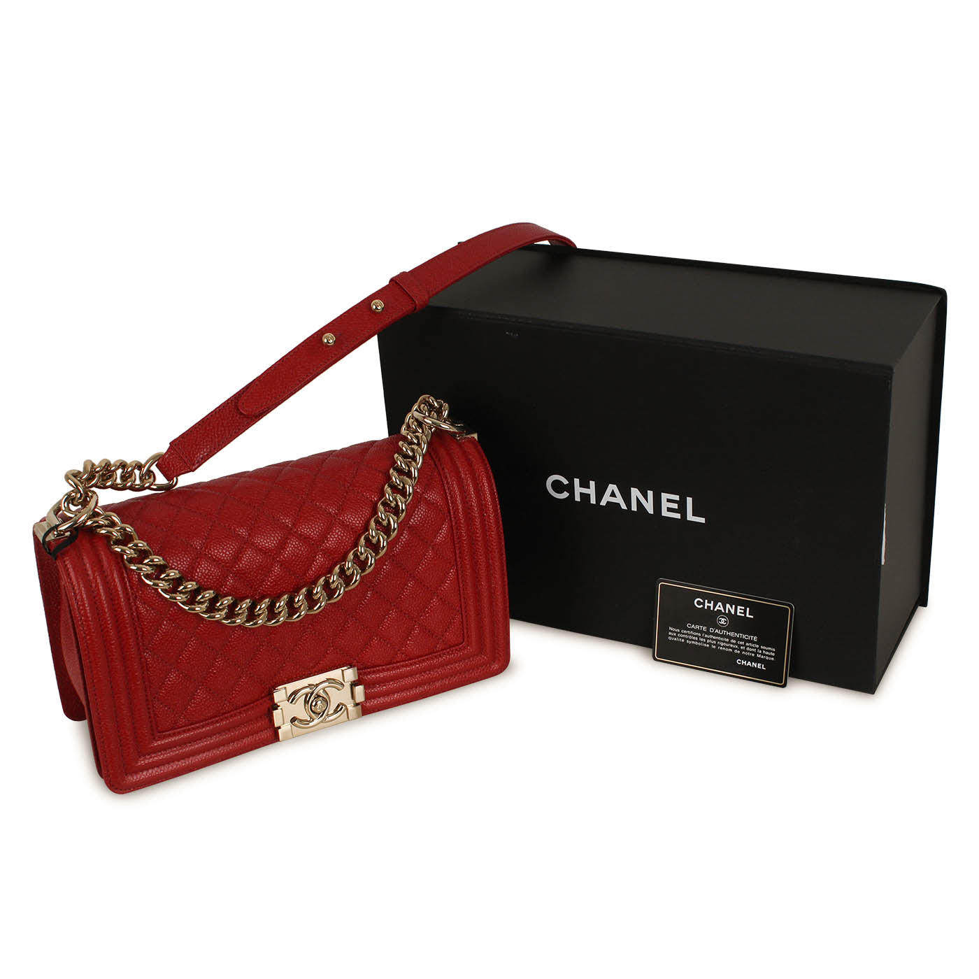 Chanel Boy Bag - Old Medium