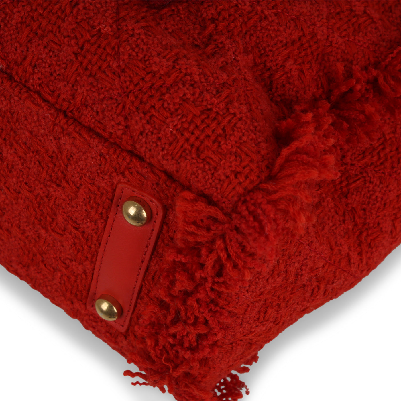 Chanel Shopper Tote - Red Tweed
