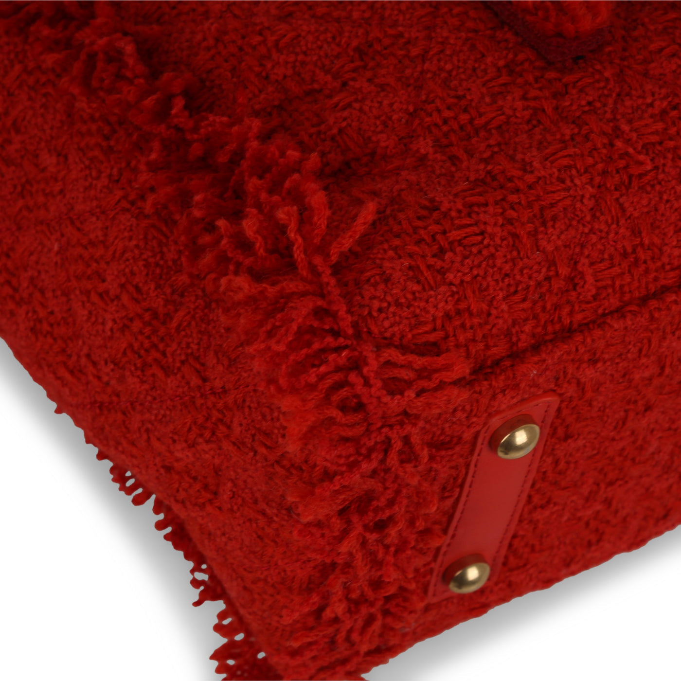 Chanel Shopper Tote - Red Tweed