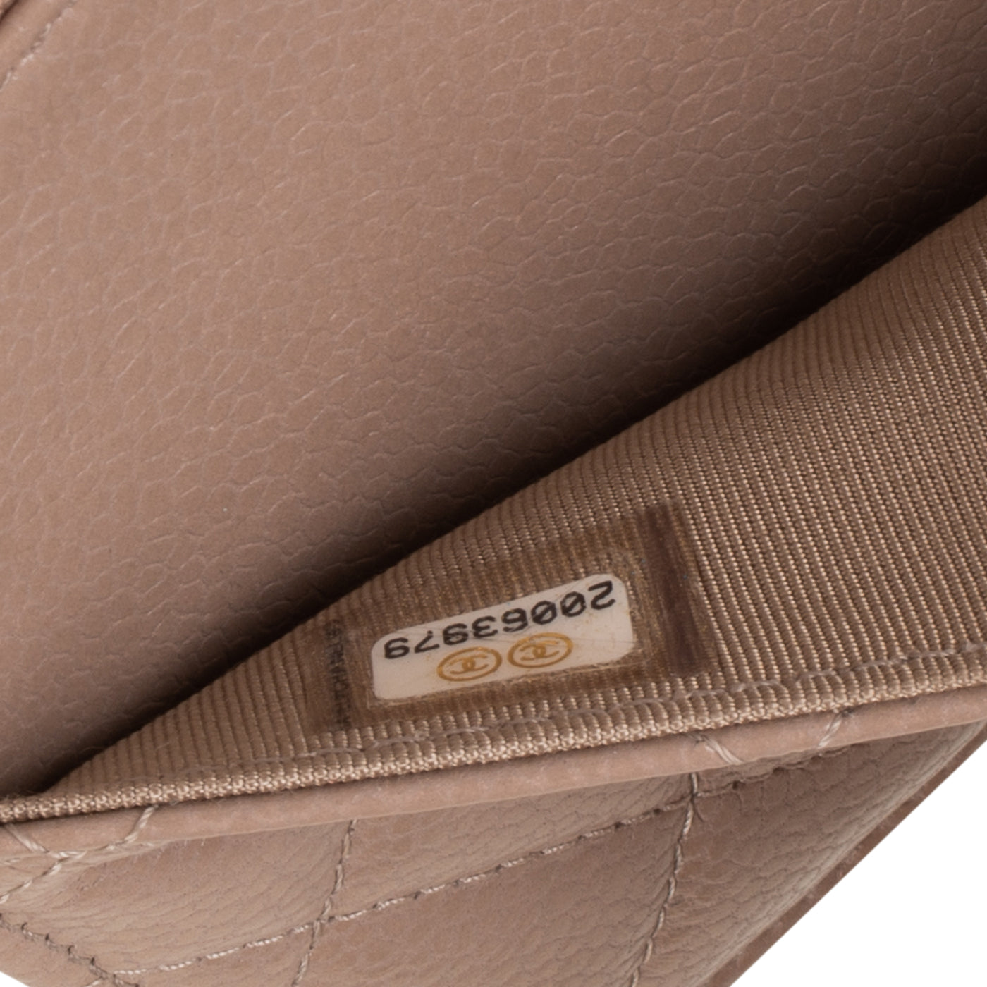Chanel Wallet on Chain - Nude