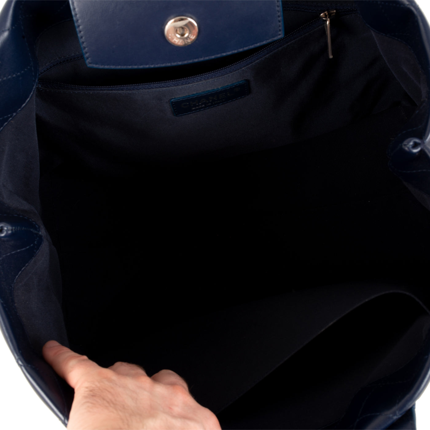 Chanel Timeless Shopper Tote - Navy