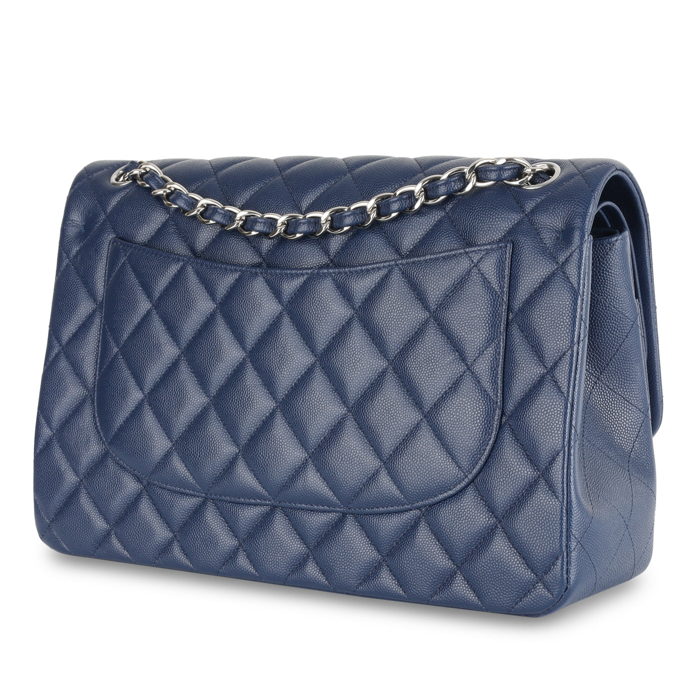 Chanel Jumbo Classic Flap Bag - Navy