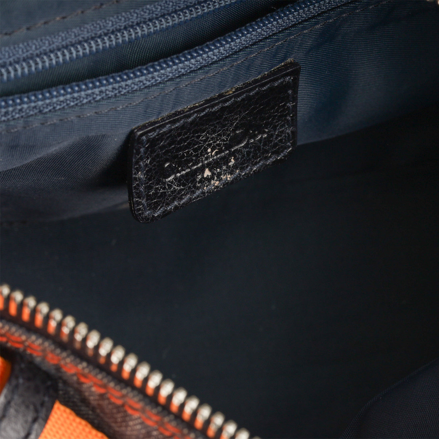 Christian Dior Denim Flight Bag -