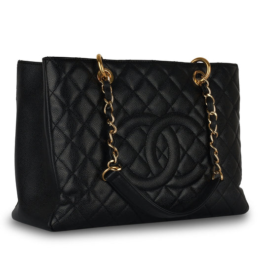 Chanel GST - Black Caviar