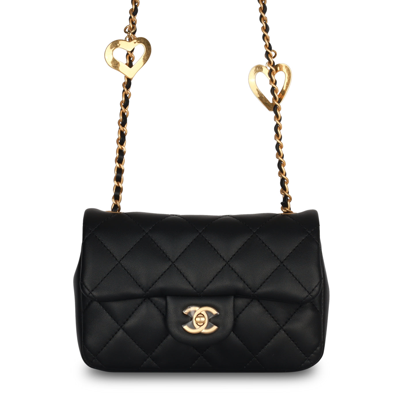 Chanel Mini Flap Bag - Heart Chain