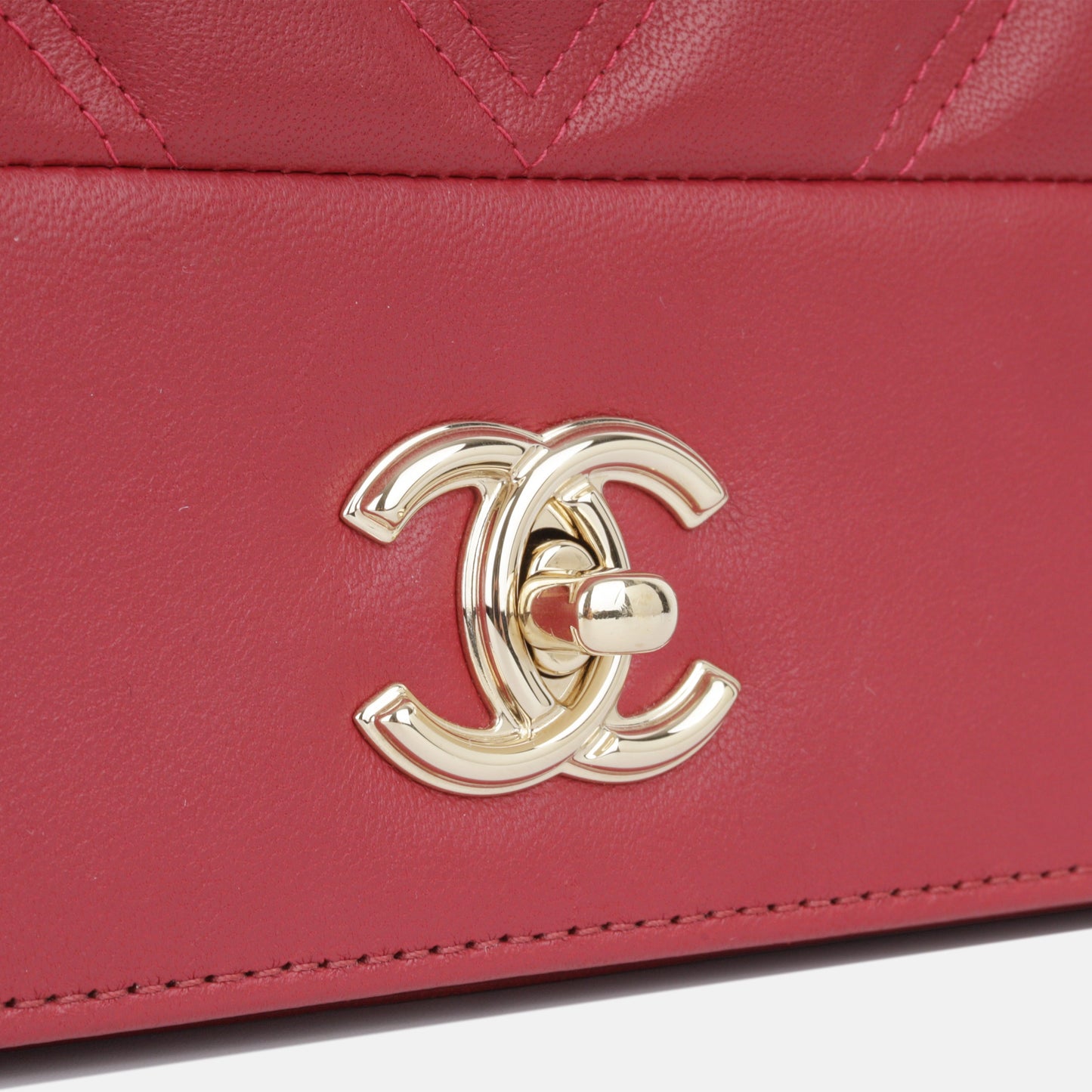 Chanel Chevron Seasonal Full Flap Bag