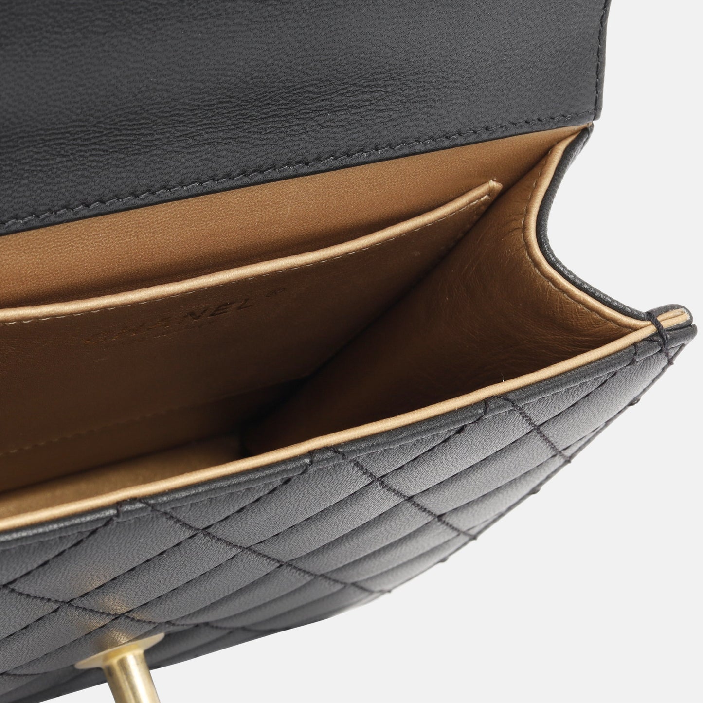 Chanel Vertical Pearl Flap Bag
