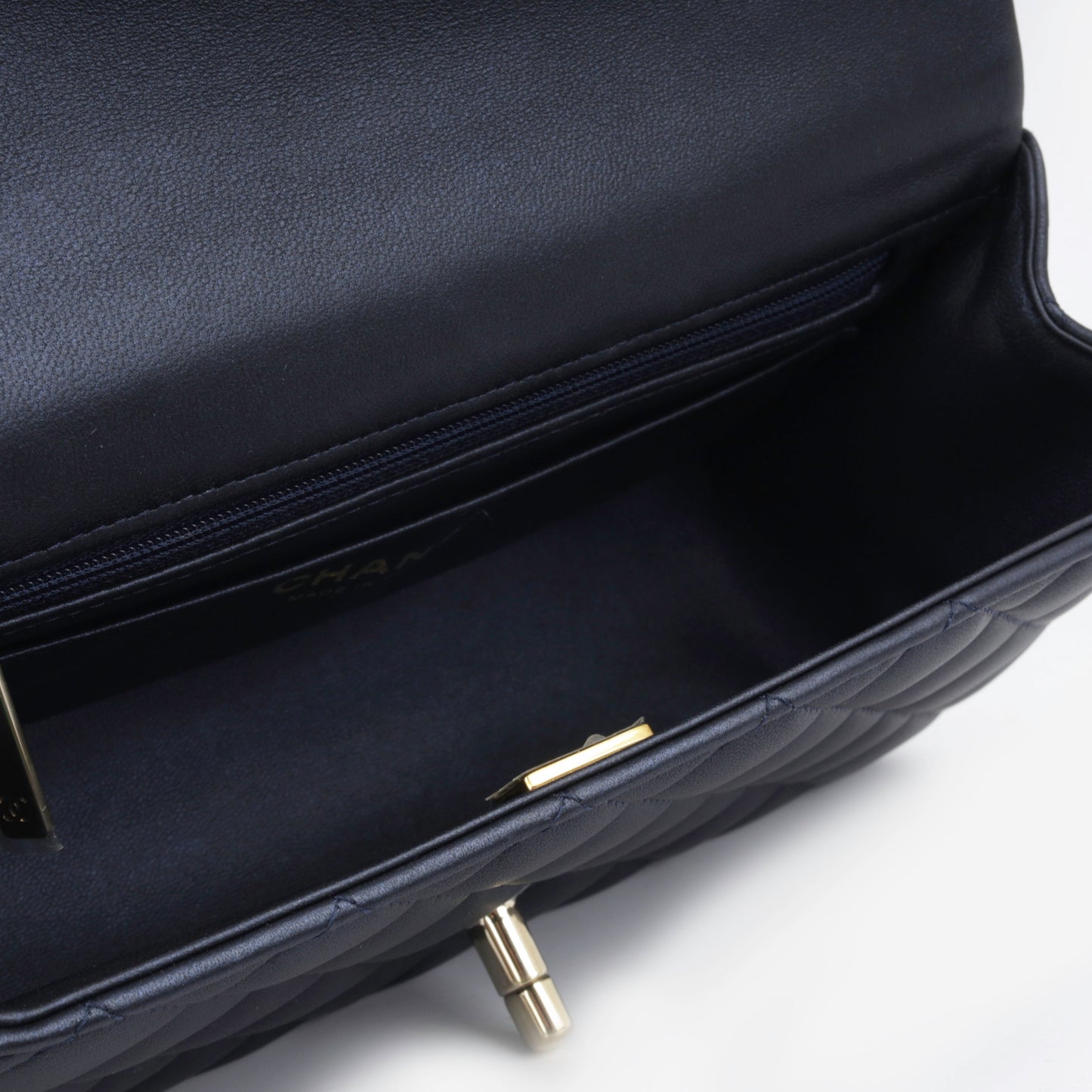 Chanel Mini Flap Bag With Top Handle