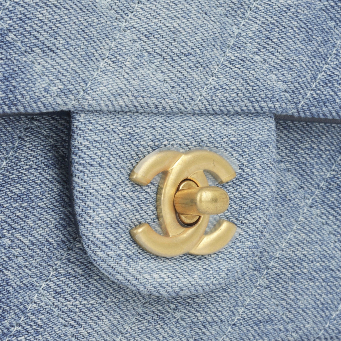 Chanel Mini Rectangular - Blue Ombre Denim
