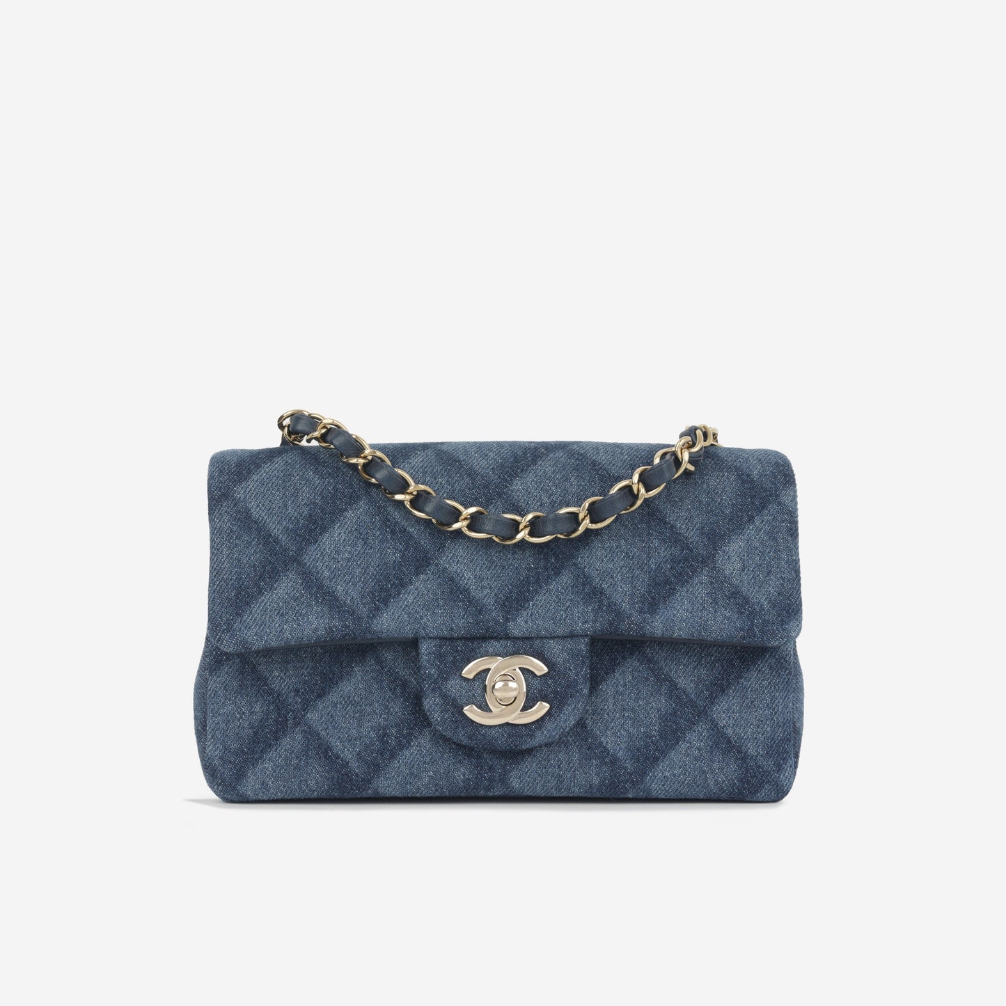 Chanel Mini Rectangular - Dark Denim