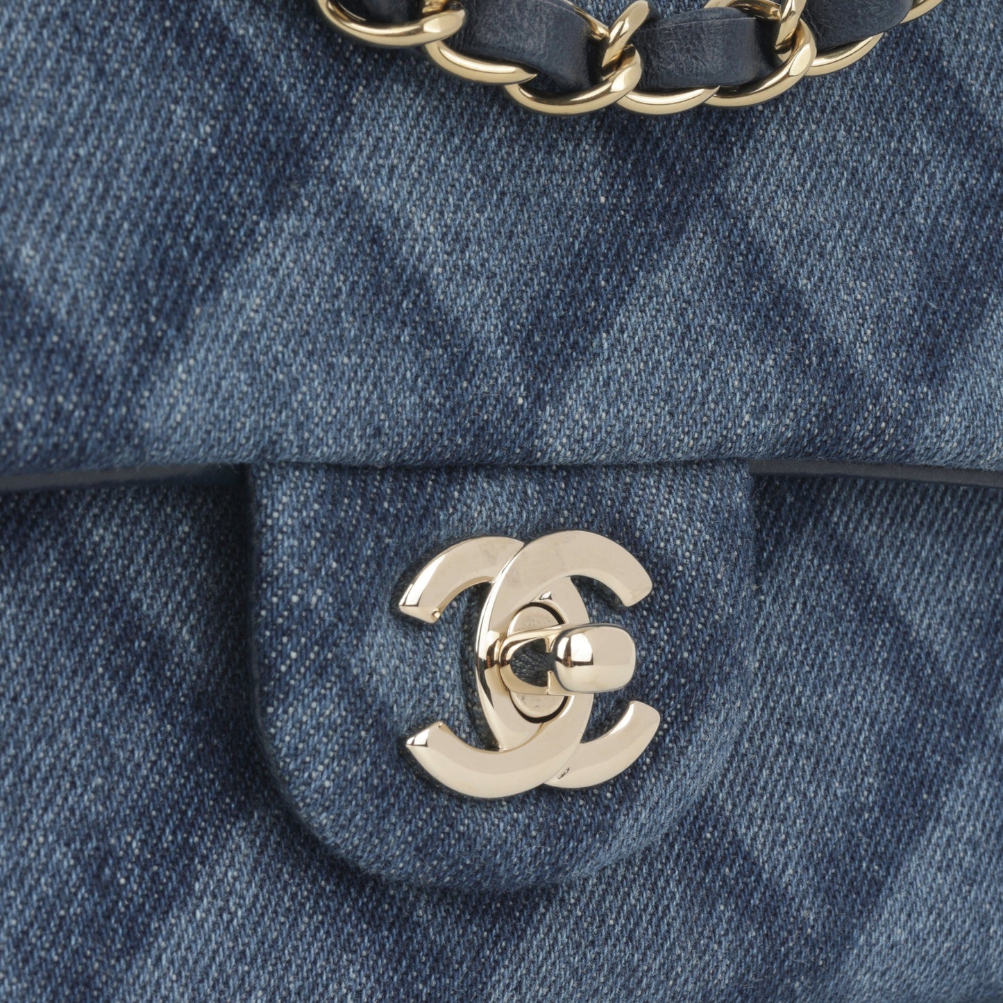 Chanel Mini Rectangular - Dark Denim