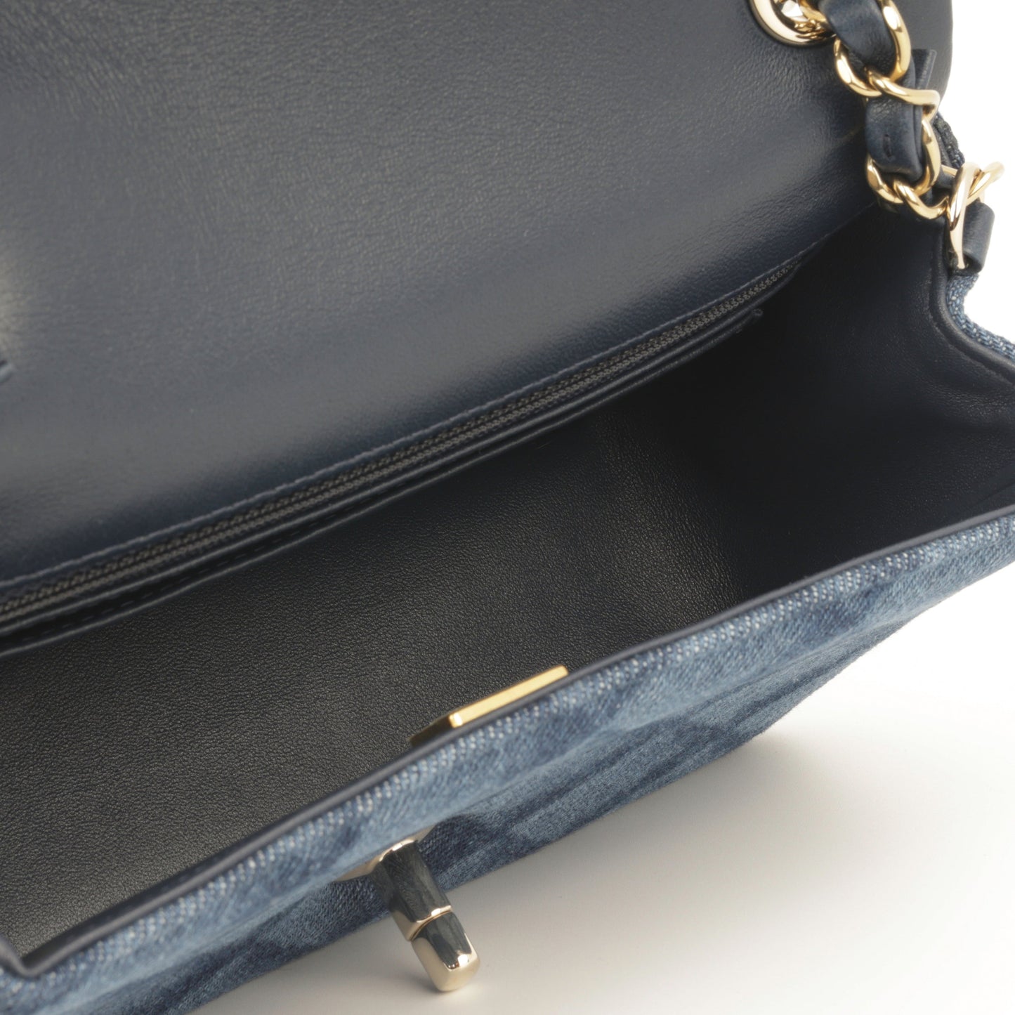Chanel Mini Rectangular - Dark Denim