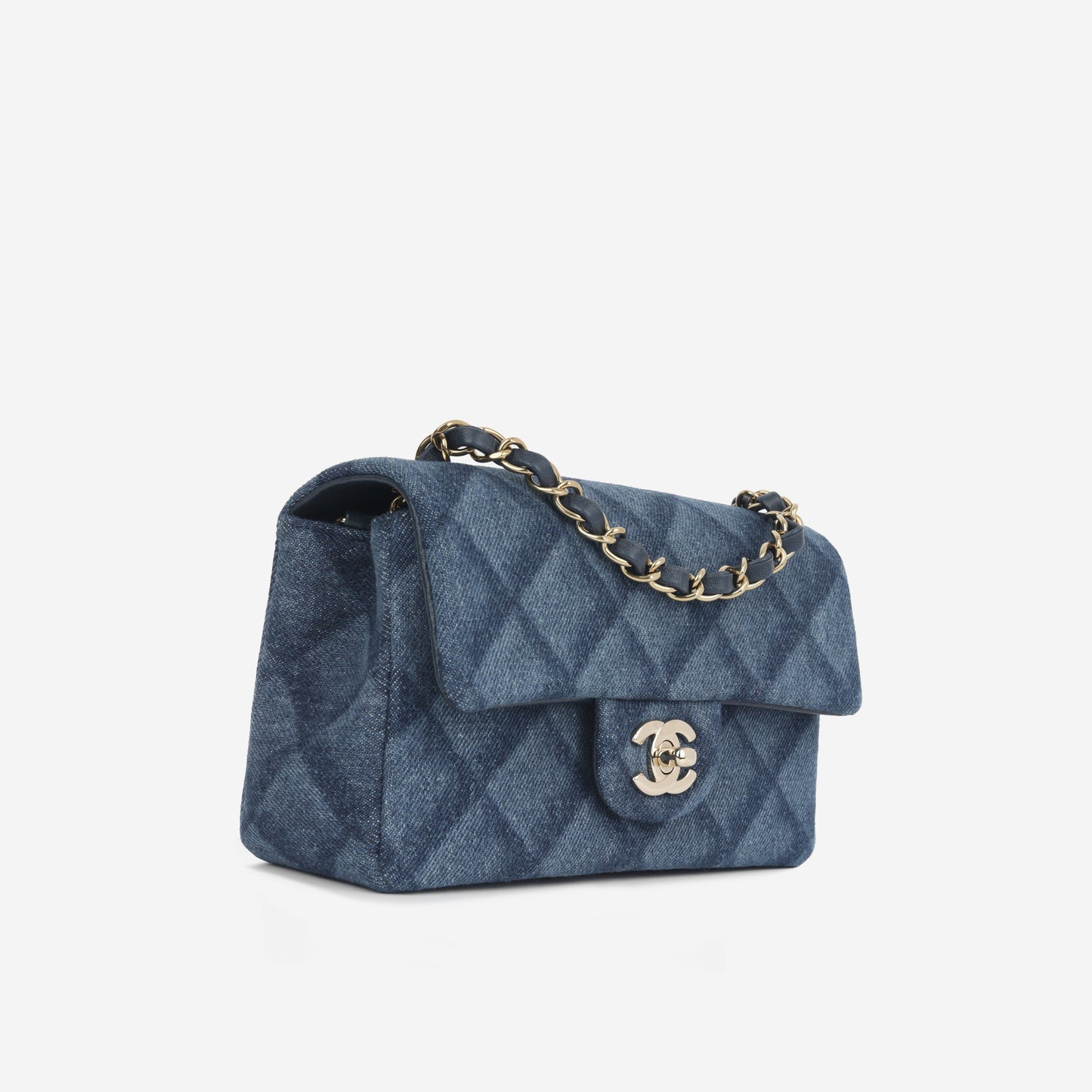 Chanel Mini Rectangular - Dark Denim