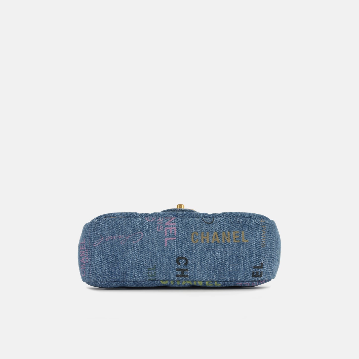 Chanel Small Flap Bag - Denim Logo