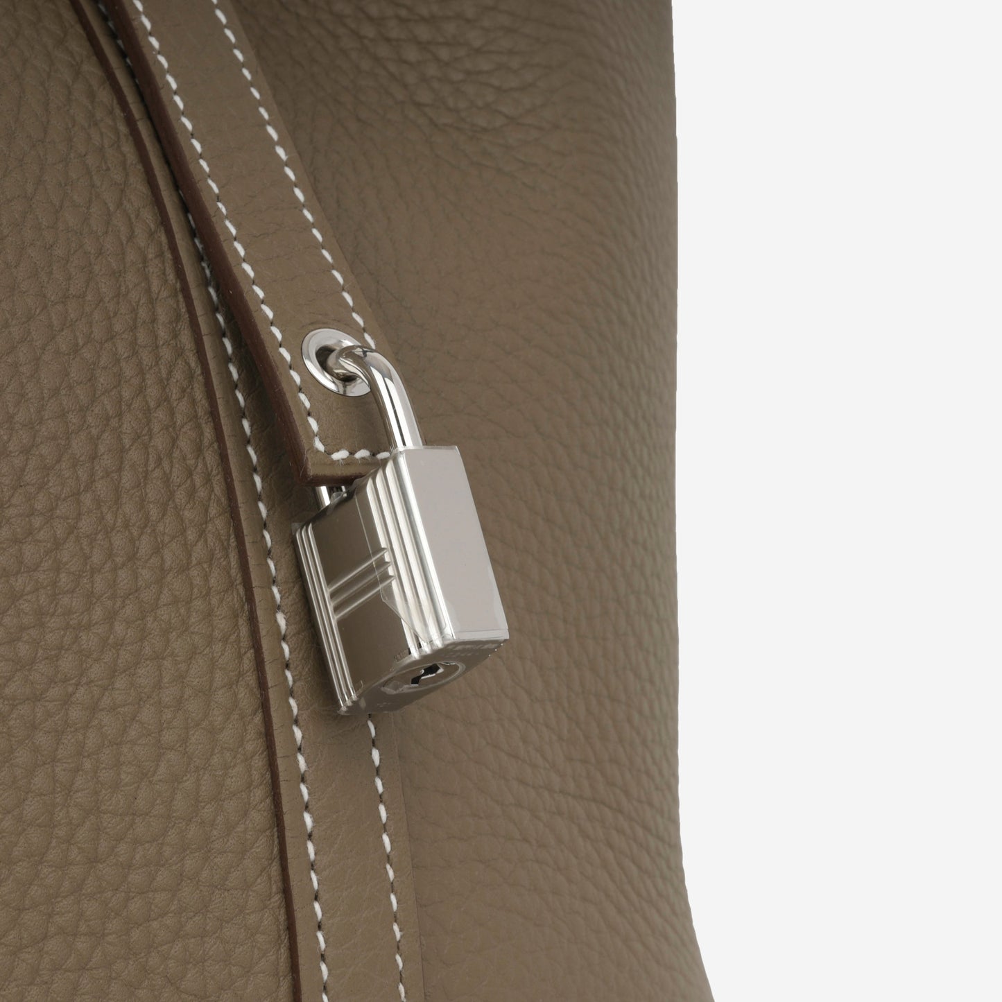 Hermès Picotin 18 - Etoupe Etoupe Clemence | Palladium Hardware