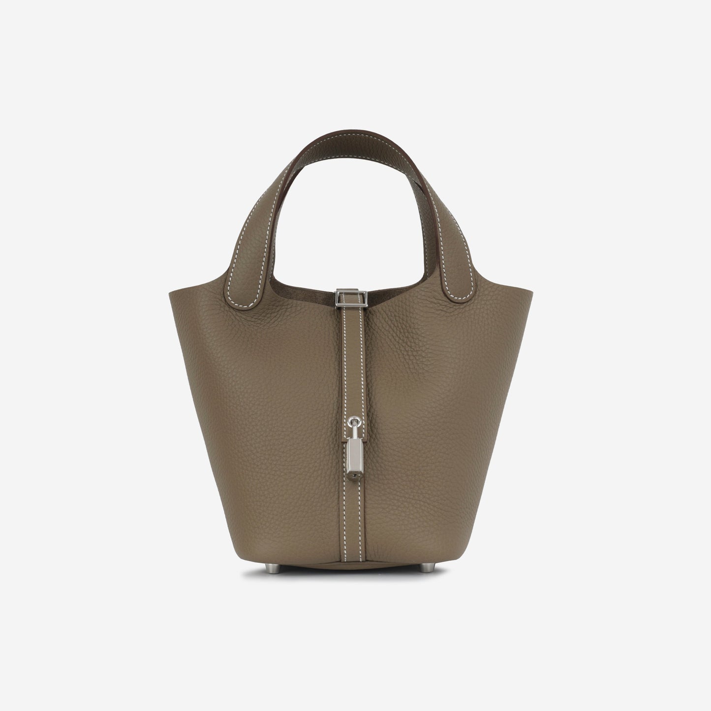 Hermès Picotin 18 - Etoupe Etoupe Clemence | Palladium Hardware