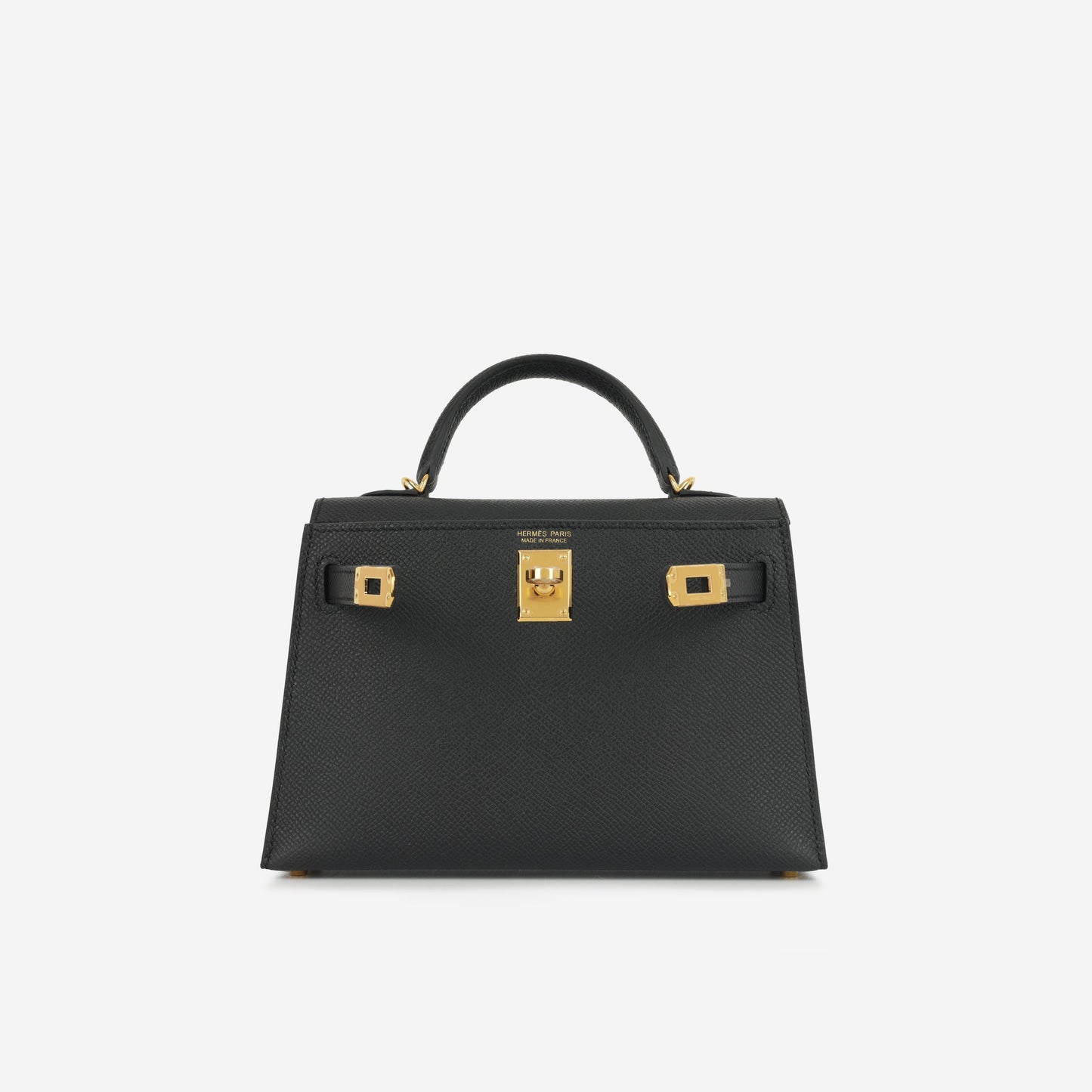 Hermès Mini Kelly 20cm - Black Epsom | Gold Hardware