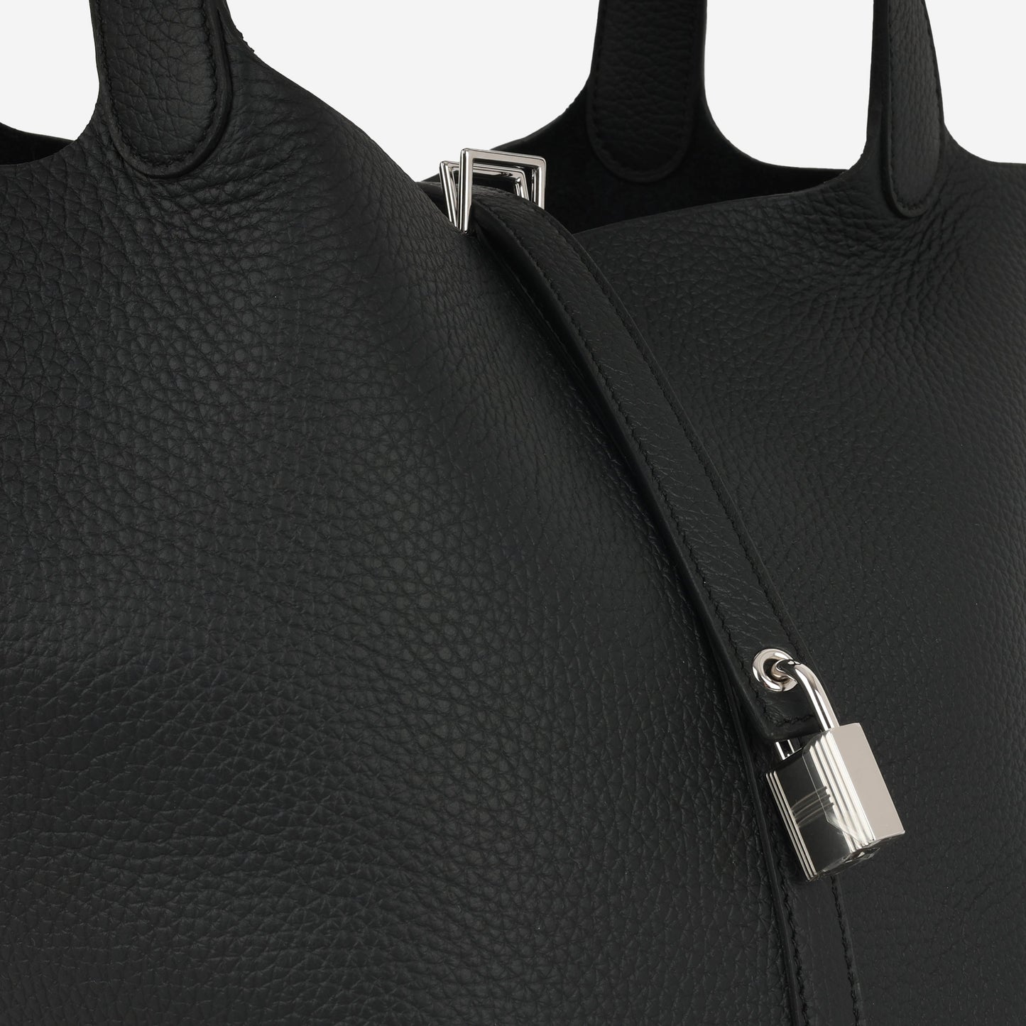 Hermès Picotin 22 - Black Clemence | Palladium Hardware