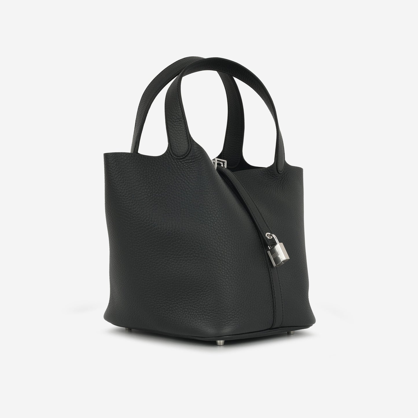 Hermès Picotin 22 - Black Clemence | Palladium Hardware
