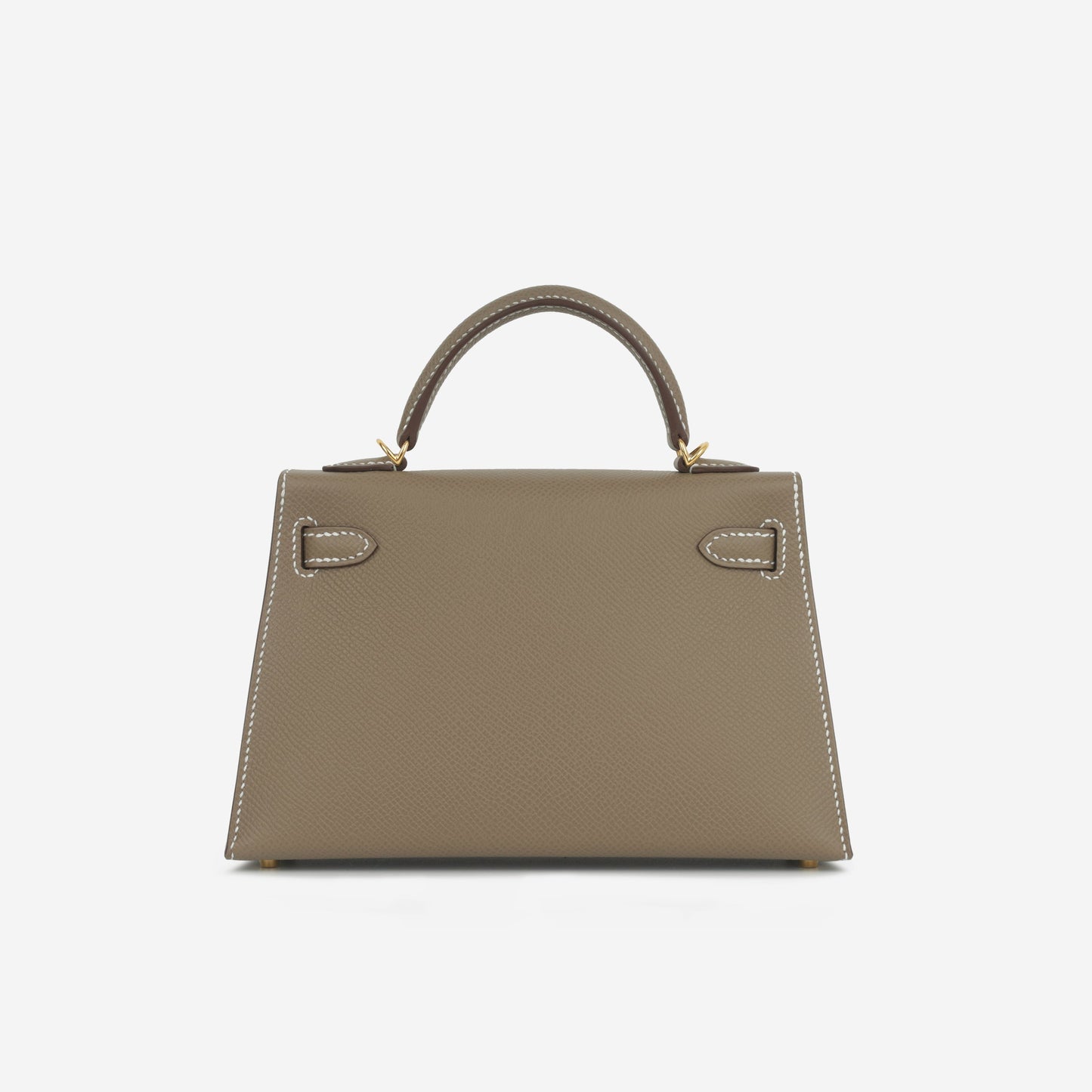 Hermès Mini Kelly 20cm - Etoupe Epsom | Gold Hardware