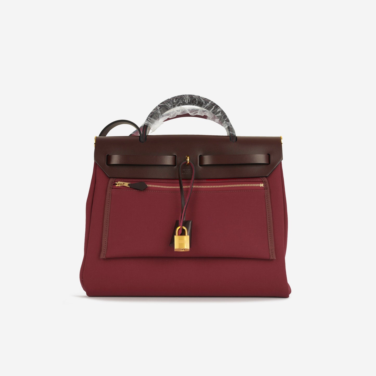 Hermès Hermès Herbag 31 - Rubis / Rouge Sellier