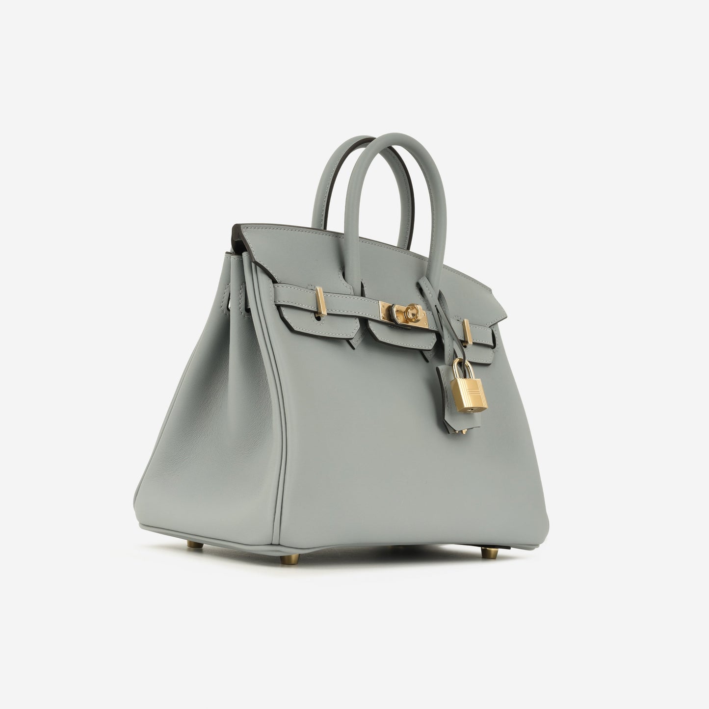 Hermès Birkin 25 - Gris Pantin Swift | Permabrass Hardware