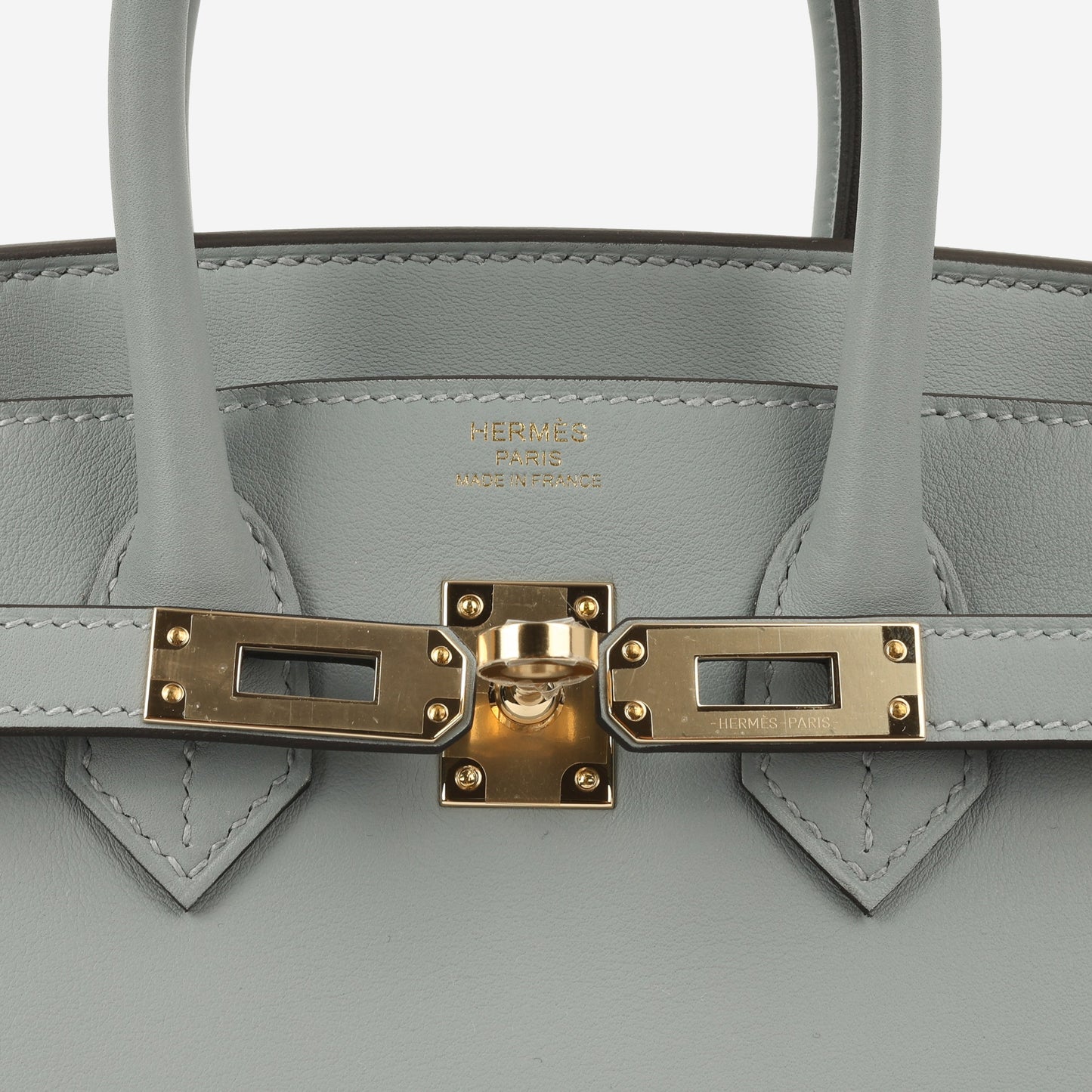 Hermès Birkin 25 - Gris Pantin Swift | Permabrass Hardware