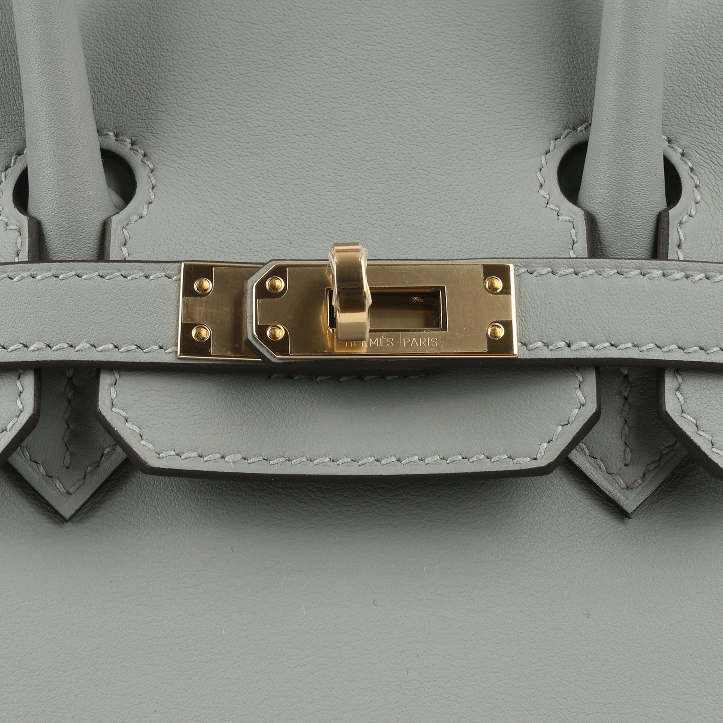 Hermès Birkin 25 - Gris Pantin Swift | Permabrass Hardware