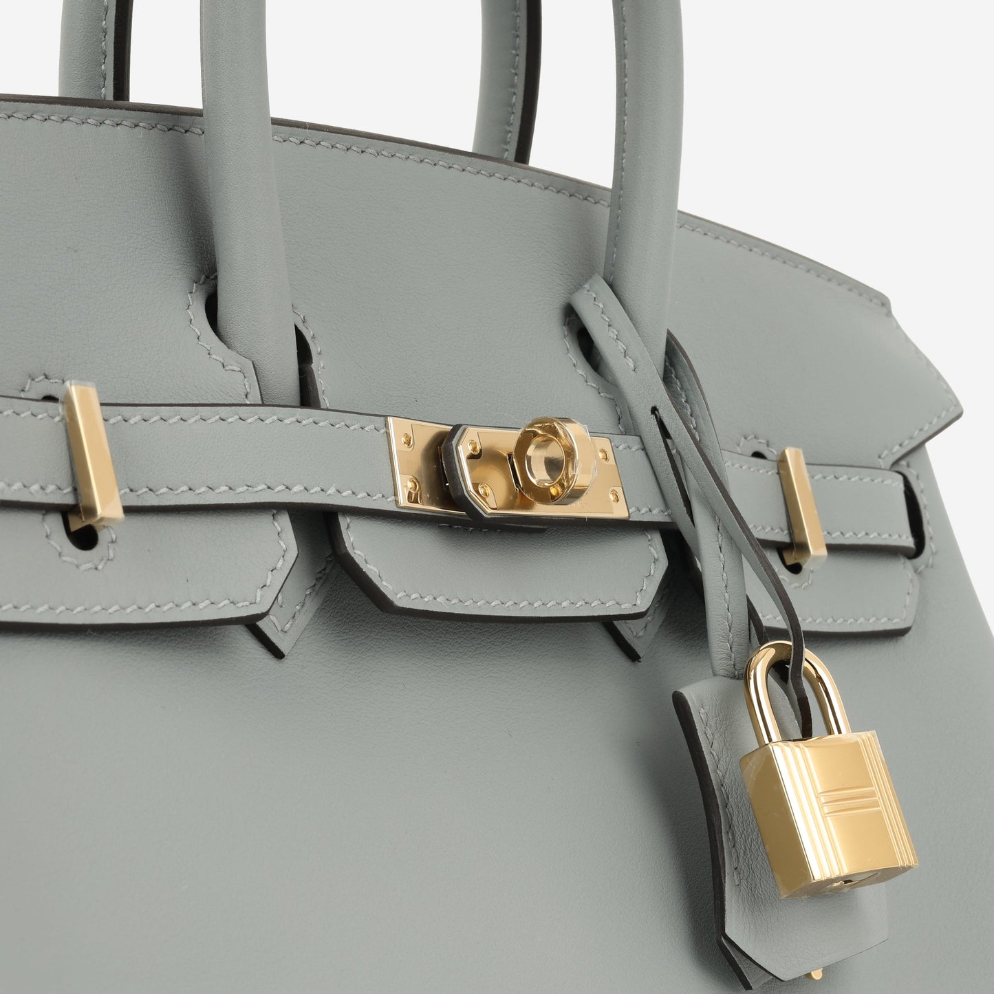 Hermès Birkin 25 - Gris Pantin Swift | Permabrass Hardware