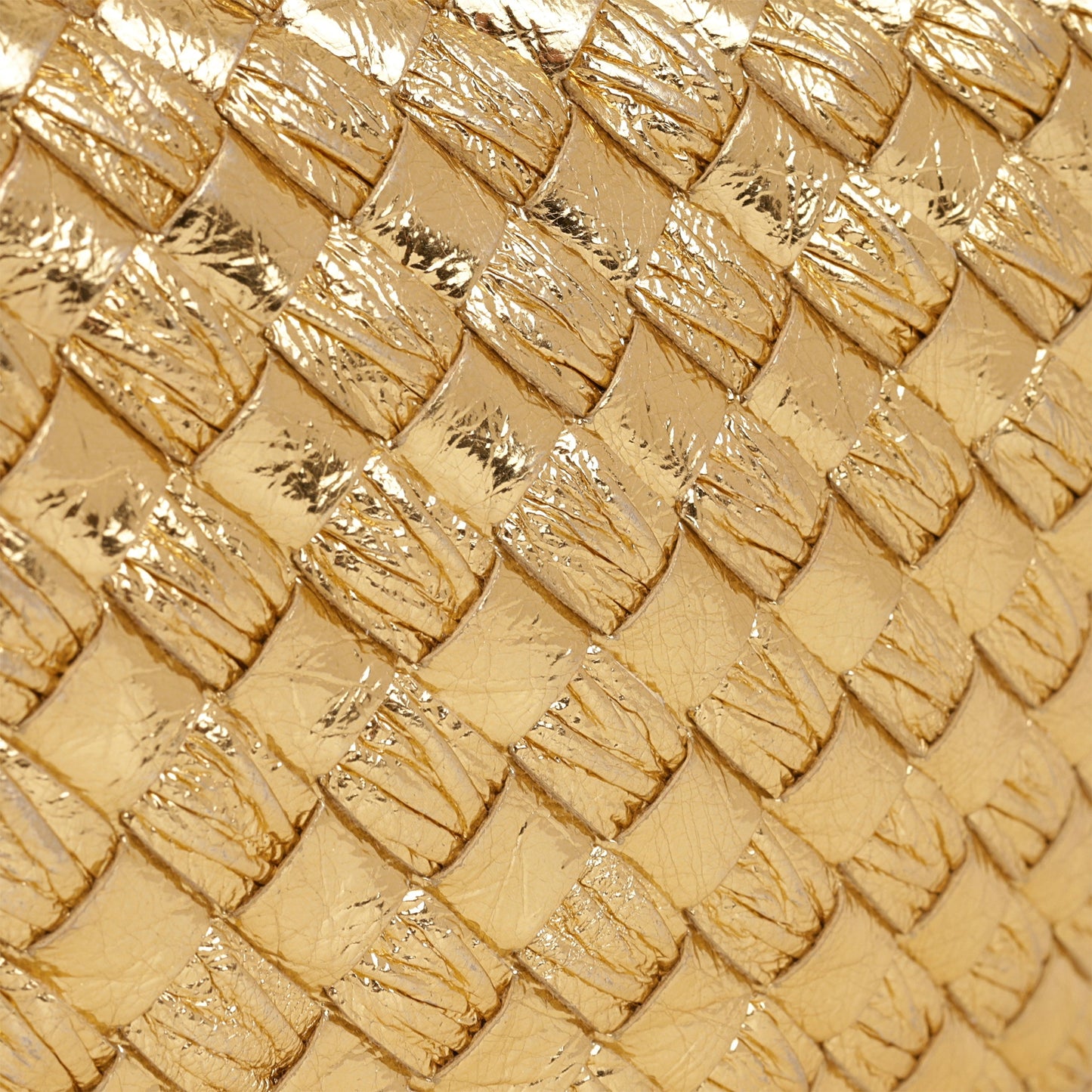 Bottega Veneta Mini Jodie - Gold Metallic Intrecciato | Gold Hardware