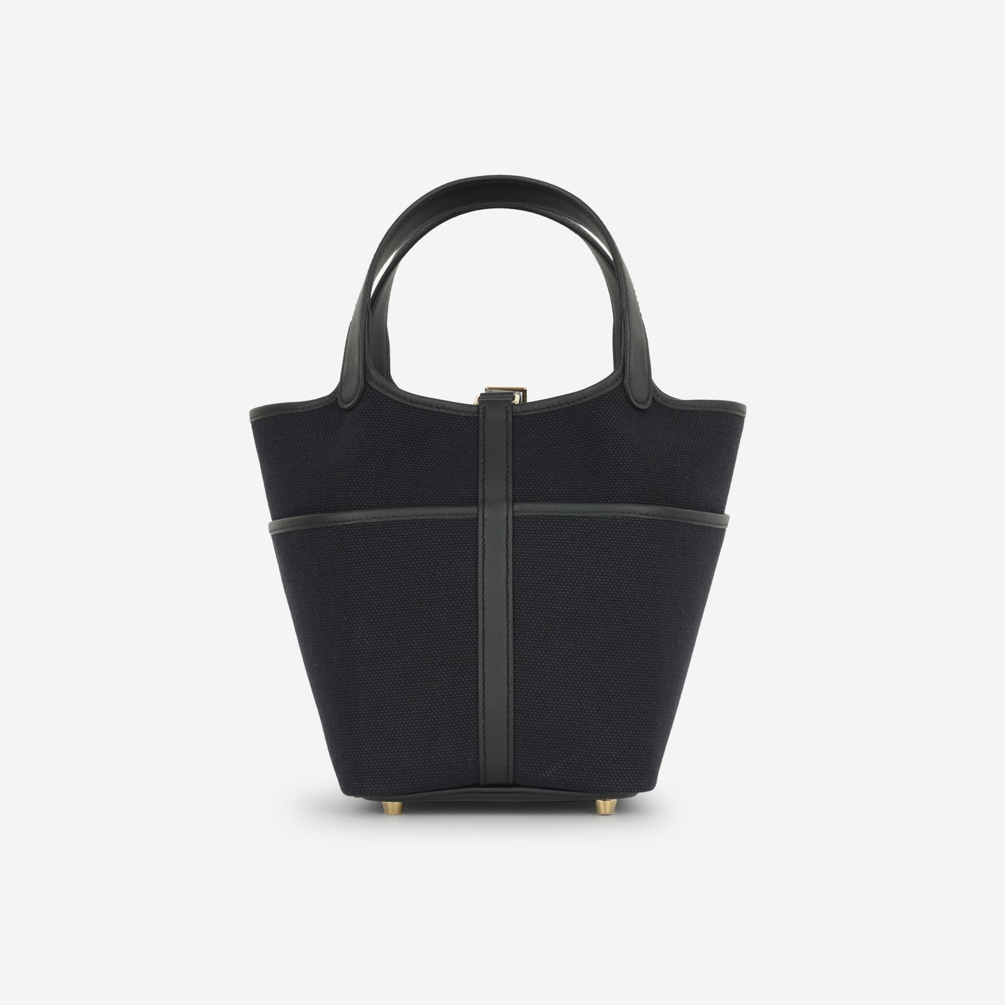 Hermès Picotin 18 Cargo - Black Canvas / Swift | Gold Hardware