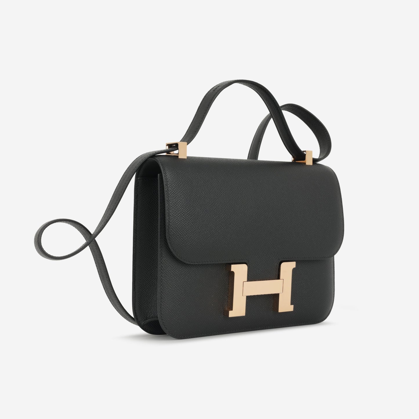 Hermès Constance 1-24 - Noir Epsom | Rose Gold Hardware