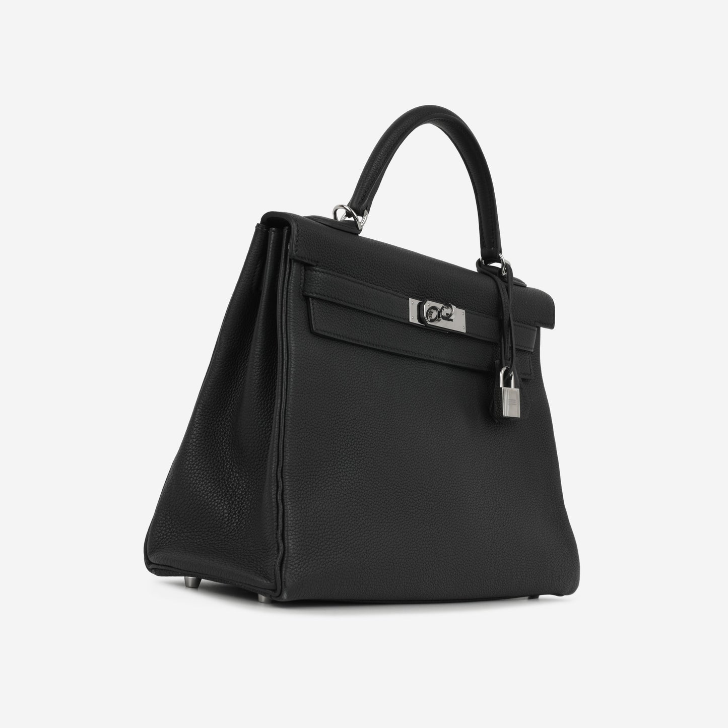 Hermès Kelly 32 - Black Togo | Palladium Hardware