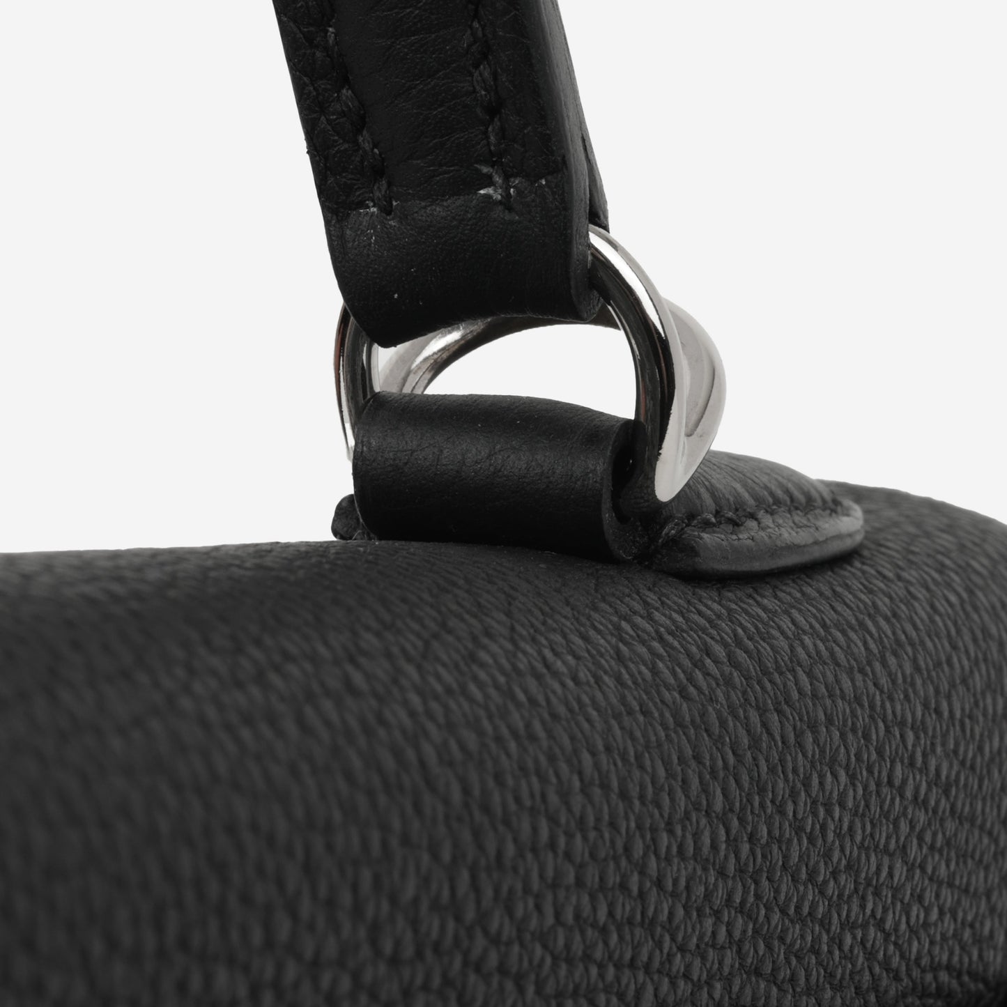 Hermès Kelly 32 - Black Togo | Palladium Hardware