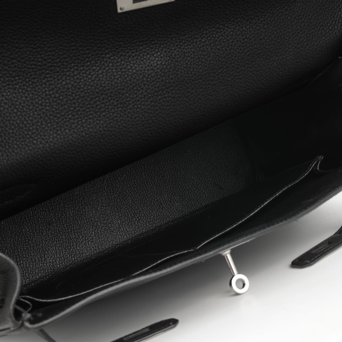 Hermès Kelly 32 - Black Togo | Palladium Hardware