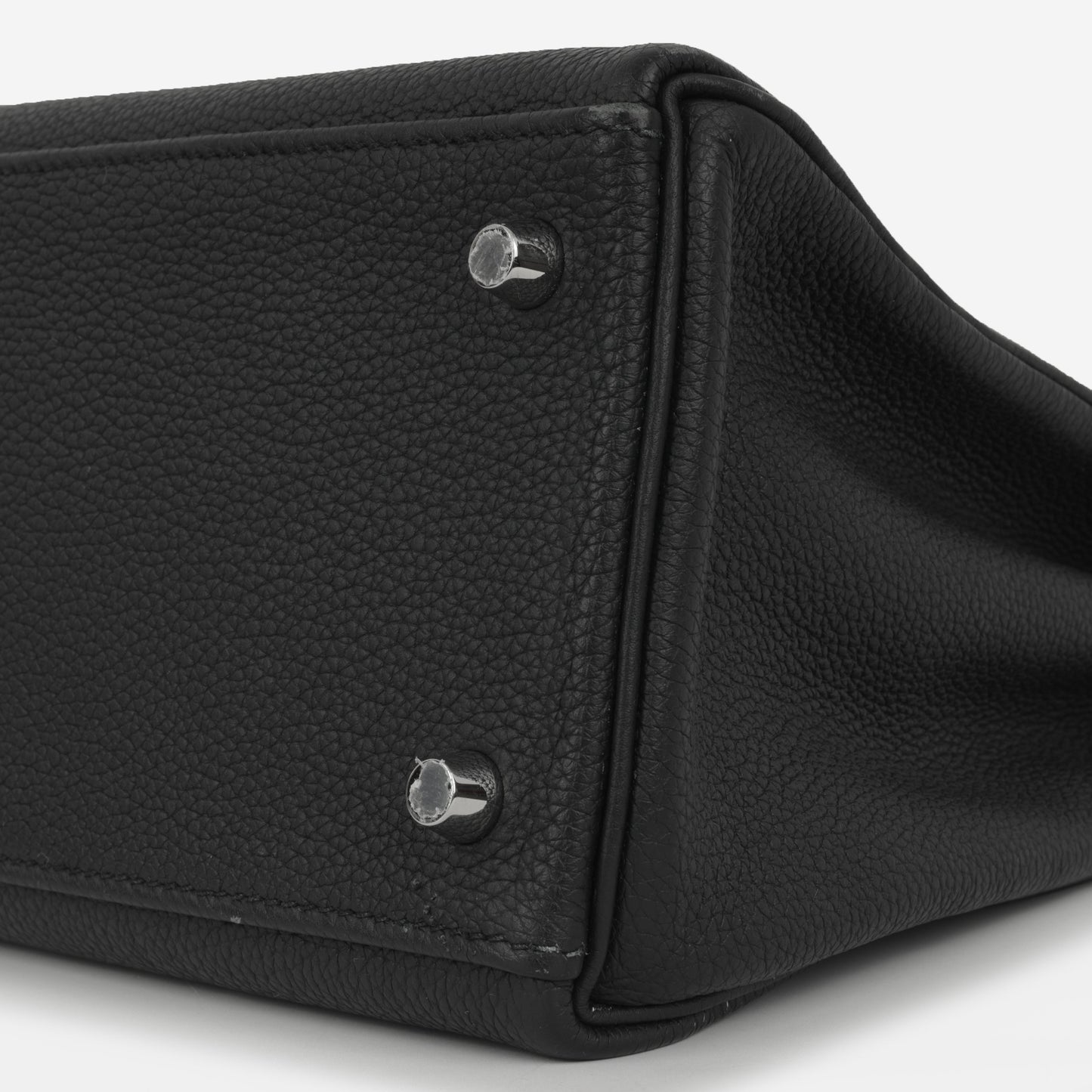 Hermès Kelly 32 - Black Togo | Palladium Hardware