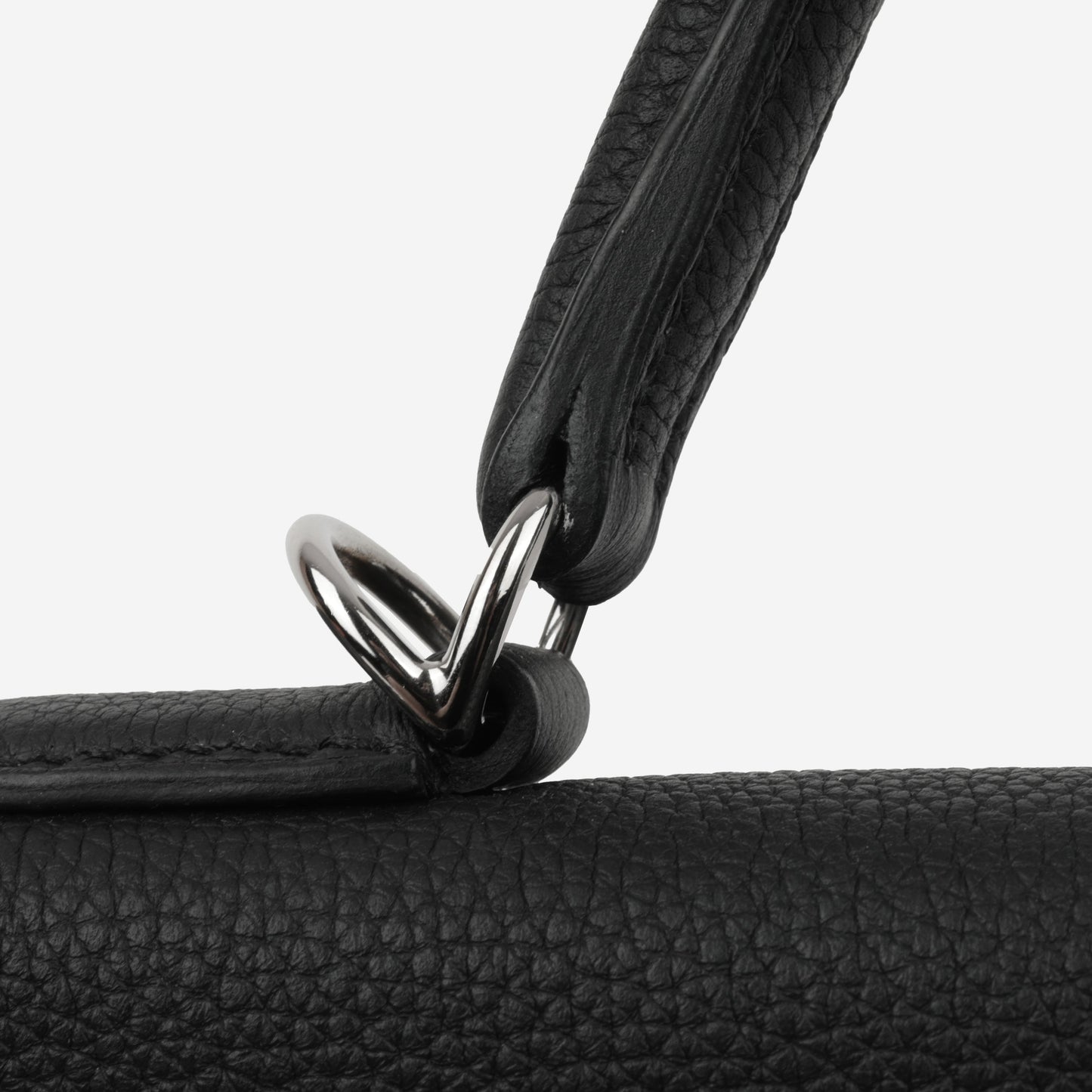 Hermès Kelly 32 - Black Togo | Palladium Hardware