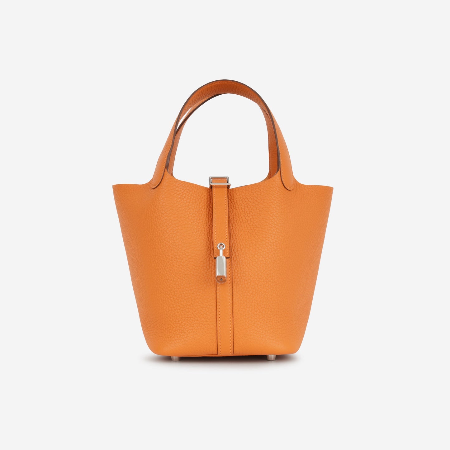 Hermès Picotin 18 - Orange Clemence | Palladium Hardware (NWT)