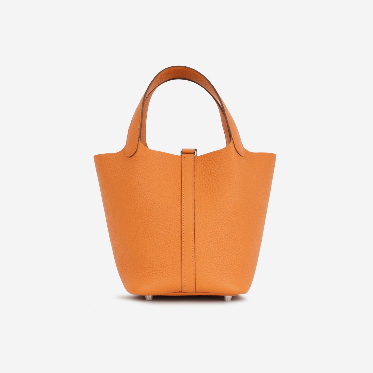 Hermès Picotin 18 - Orange Clemence | Palladium Hardware (NWT)