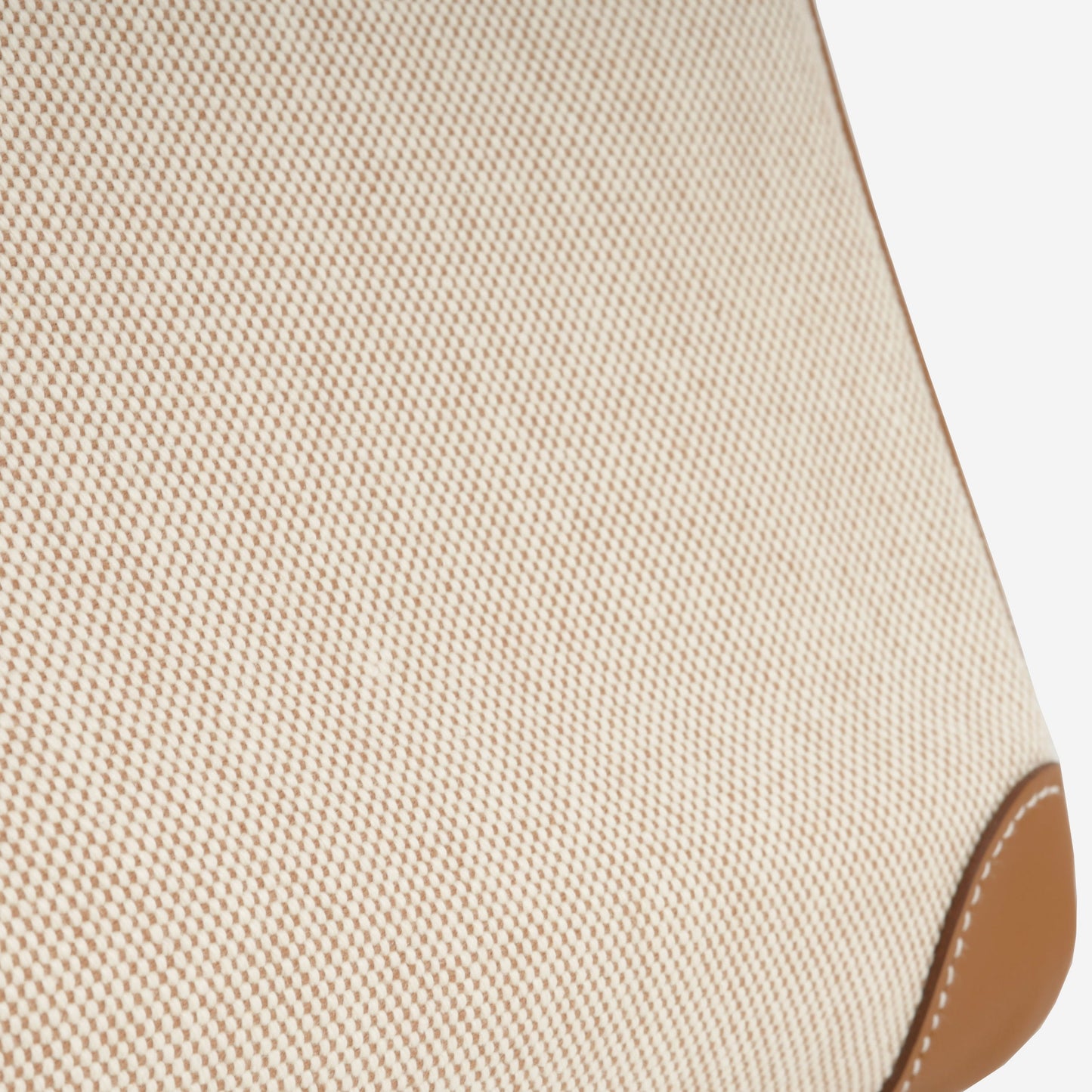 Hermès Birkin 25 Toile - Gold Swift/Ecru Canvas | Palladium Hardware