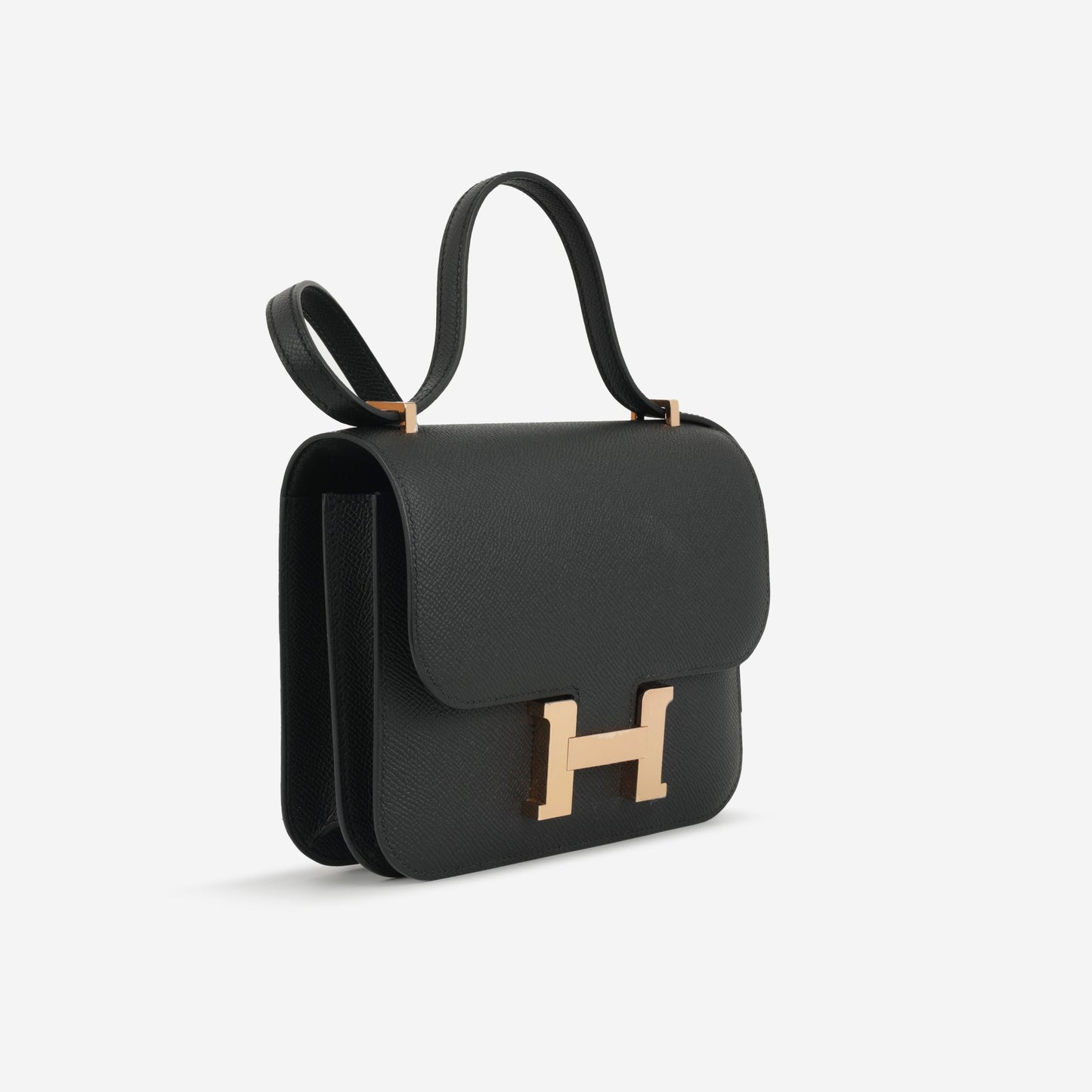 Hermès Constance 18 - Noir Epsom | Rose Gold Hardware