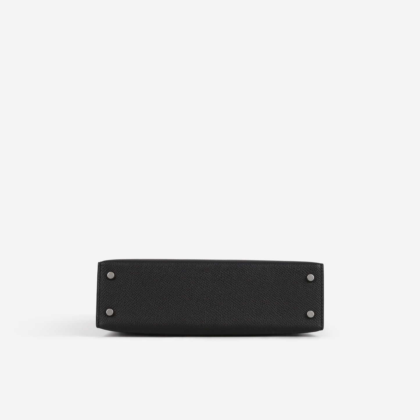Hermès HSS Mini Kelly - Black Epsom / Gold Interior | Palladium Hardware