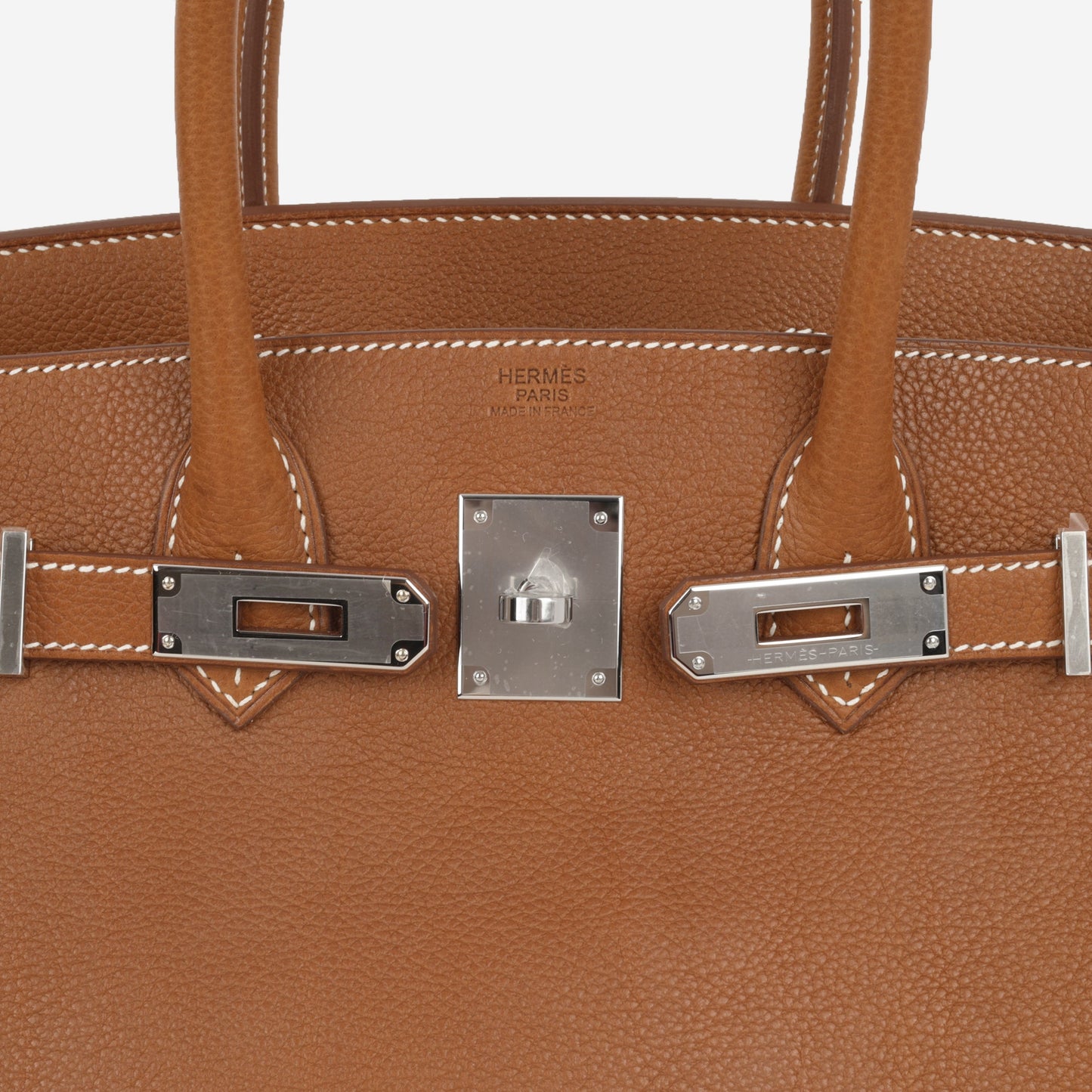 Hermès Birkin 30 - Fauve Barenia Faubourg | Palladium Hardware (NWT)