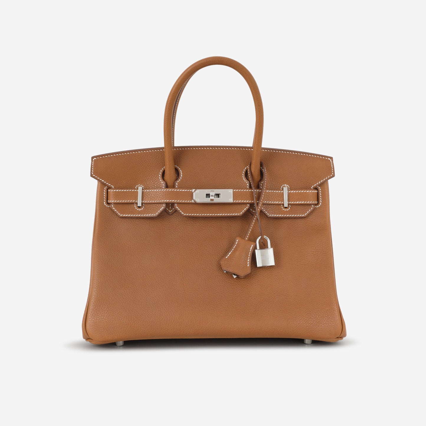 Hermès Birkin 30 - Fauve Barenia Faubourg | Palladium Hardware (NWT)