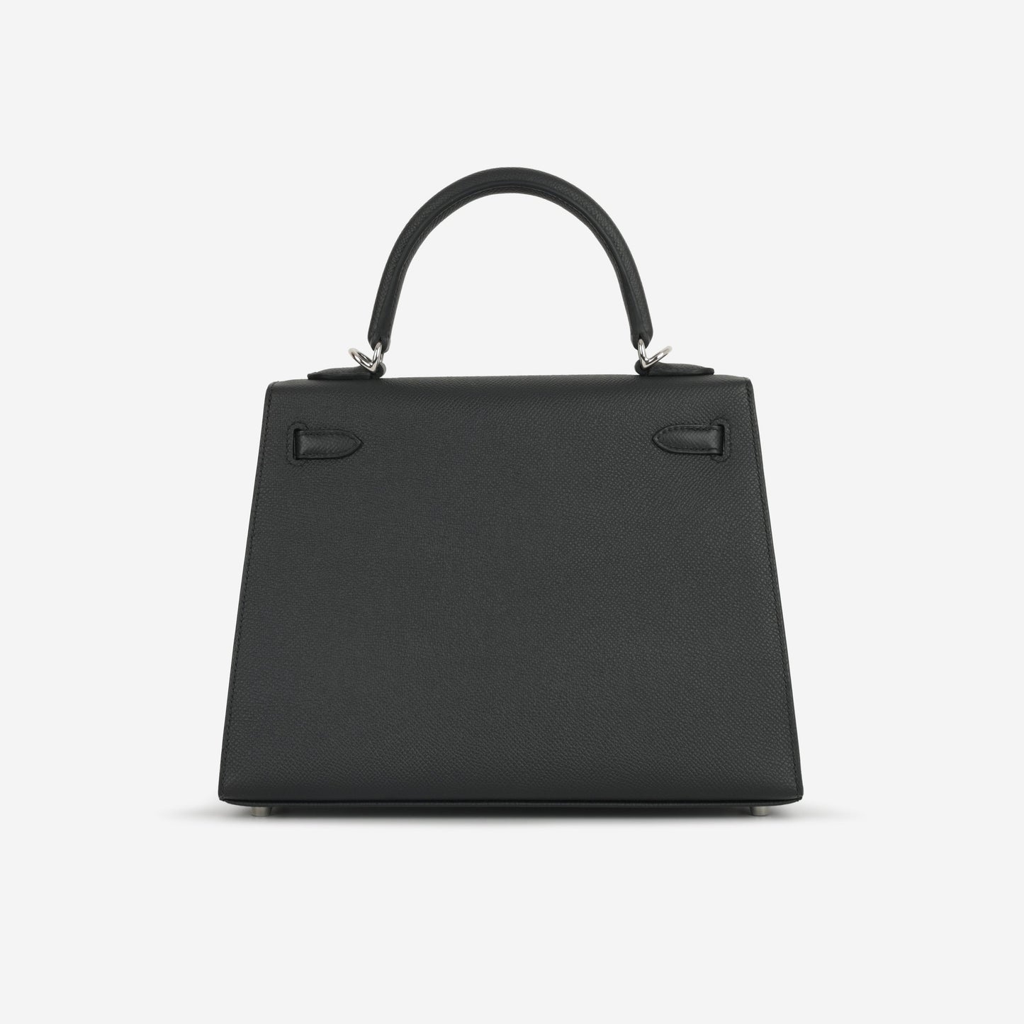 Hermès Kelly 25 - Black Epsom | Palladium Hardware (NWT)