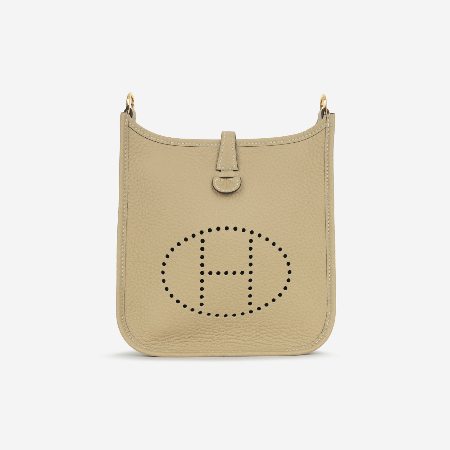 Hermès Mini Evelyne 16 - Trench Clemence | Gold Hardware